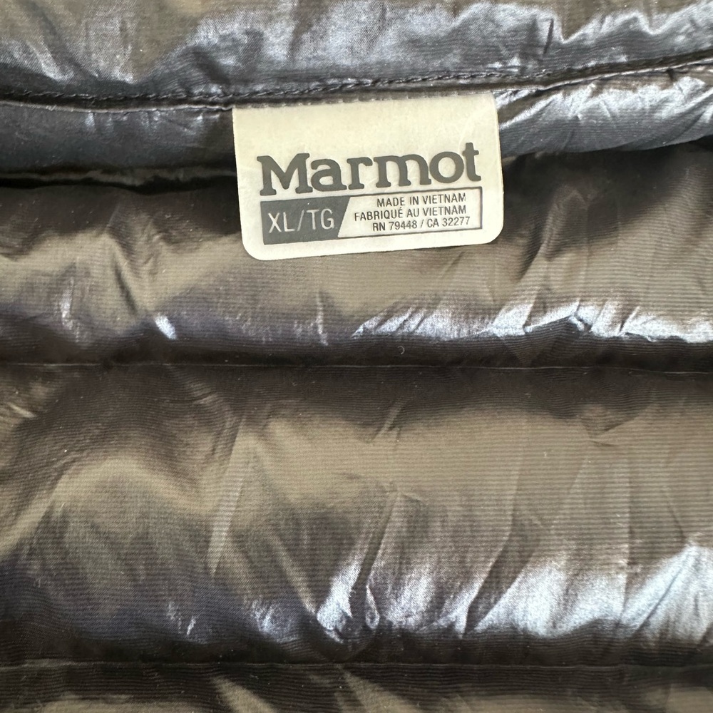 Marmot Women's Black Puffer Jacket - Picture 3 of 5